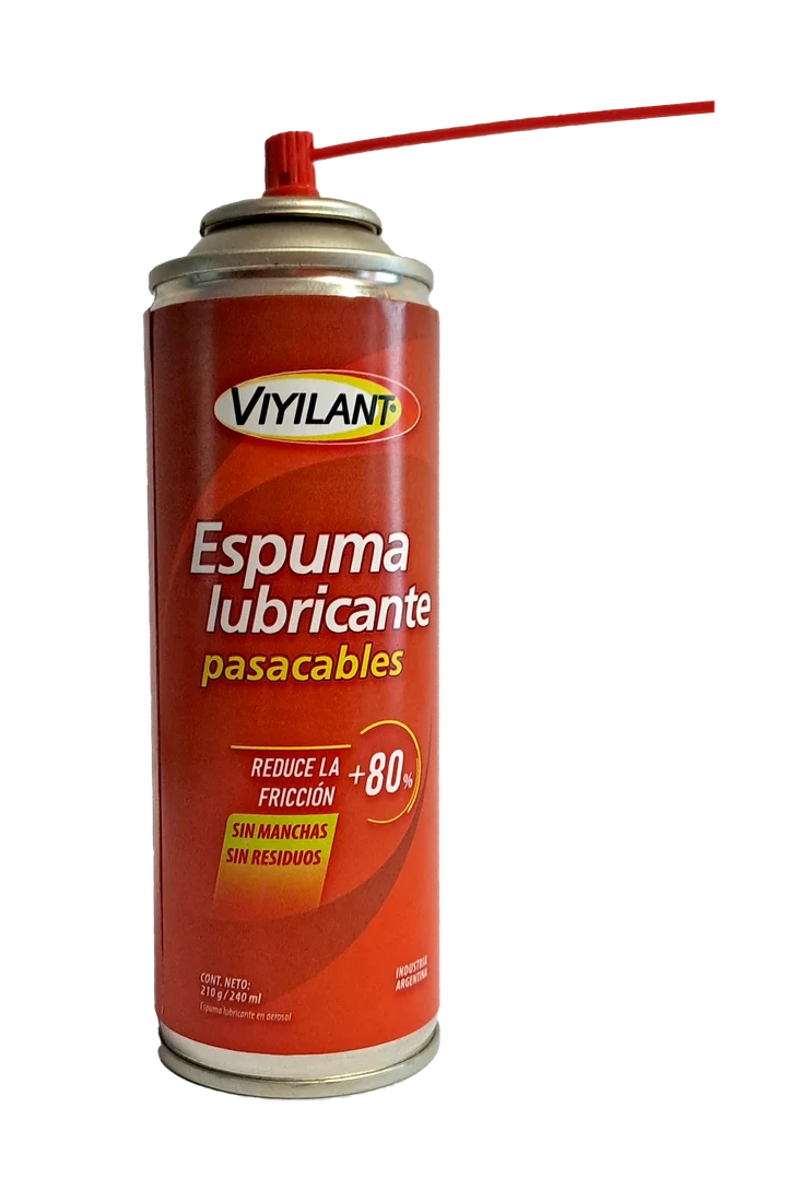 Lubricante Gel Espuma 210gr.
