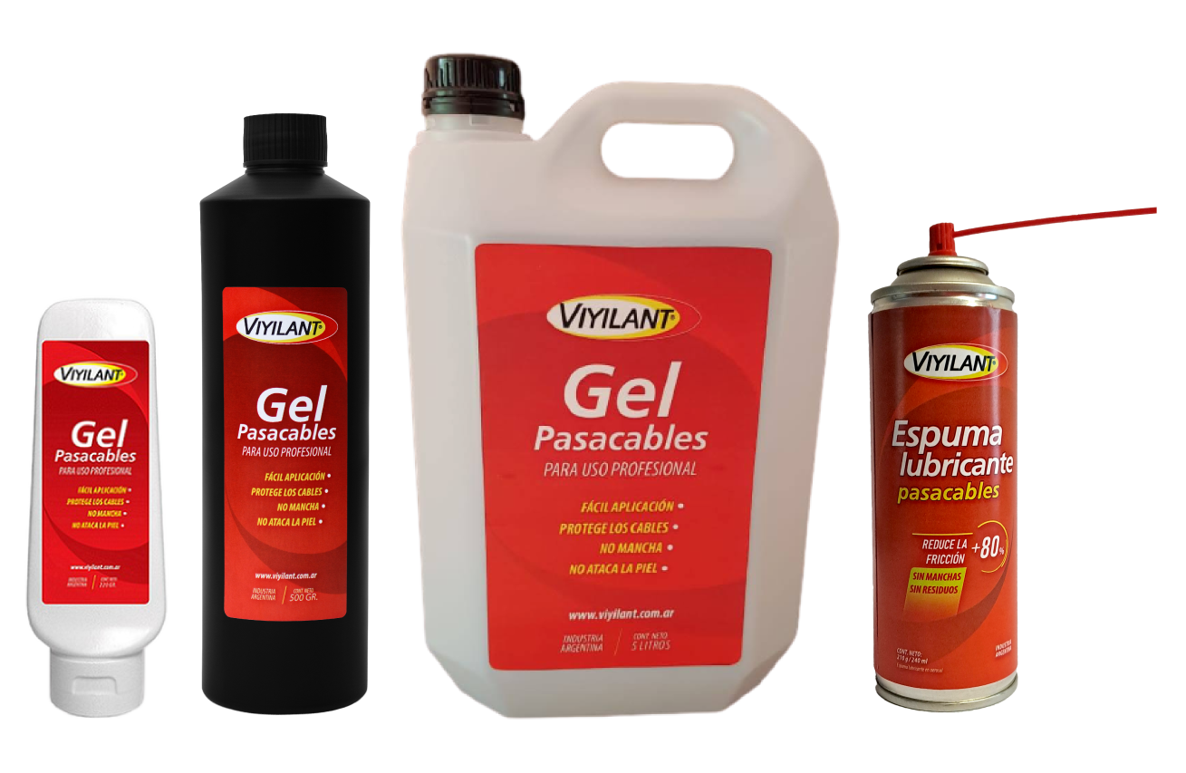Lubricantes Pasacables en Gel